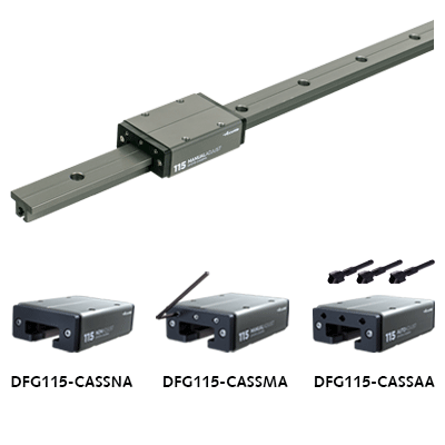 Guides LM DFG 115, guides de friction