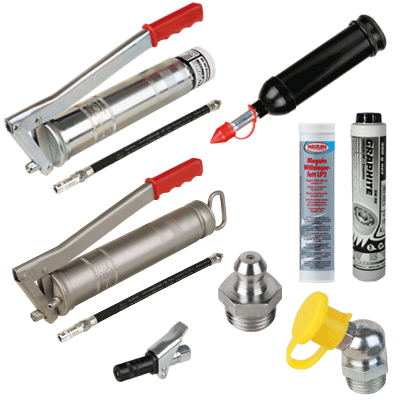 黄油枪、黄油嘴和配件