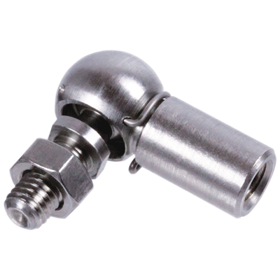 Winkelgelenke DIN 71802, rostfrei, Form CS