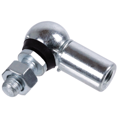 Winkelgelenke DIN 71802, Stahl verzinkt , mit montierter Dichtkappe, Form C und CS