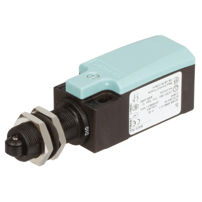 Accesorios: Final de carrera ES-2 con émbolo de rodillo para martinete de tornillo sin fin tipo NP/I