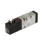 Válvulas distribuidoras 3/2, solenoide en un lado, bloqueadas en posición de reposo