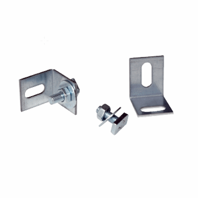 Mounting set for concealed housing ER GH consisting ofHammer head bolt with nut and 90 ° angle