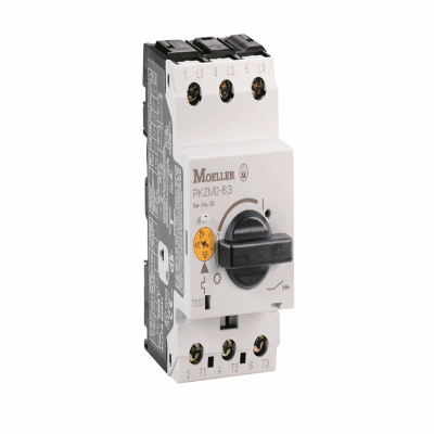 Motor protection switch for explosion-proof fans, maximum loading 1,6 A