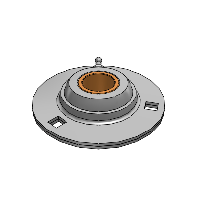 Flange Mounted Bronze Bushed Bearings