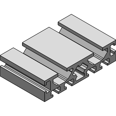 Aluminium Construction Profiles Series 25/40