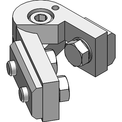 KIPP - Embouts à rotule en Inox semblable à la norme DIN 71802 de forme CS  avec capuchon étanche