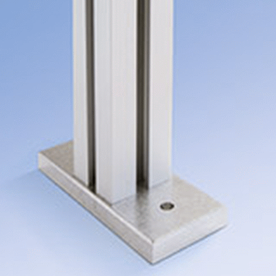 Floor Mounting Plates Series 40