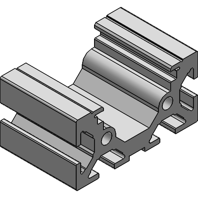 Used with guide rod ø6 mm, guided inside