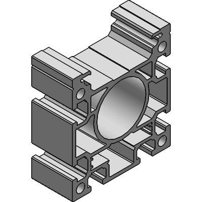Used with guide rod ø10 mm, guided inside