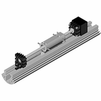 Belt drive positioning system CLL