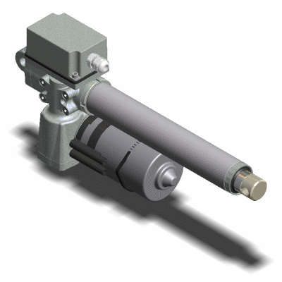 Actuator with limit switches - DC motor