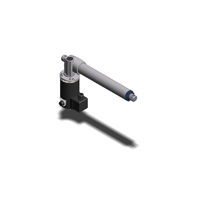 Actuador sin finales de carrera