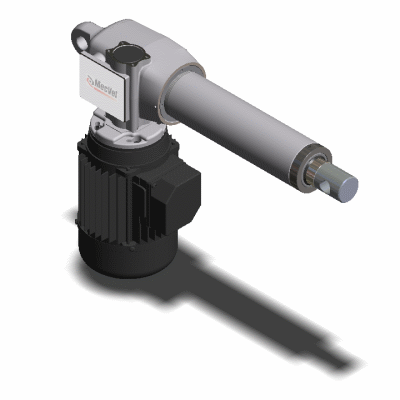 Actuador sin finales de carrera