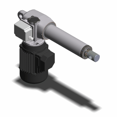 Actuator with limit switches