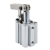 Lever clamp cylinder