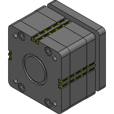 Cylindre i KSD-serien (ISO 21287)
