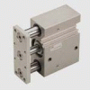 Guided compact cylinders with bronze bushings
