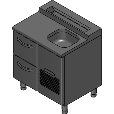 酒吧柜台 Proff2 BA800-BO2-MPL