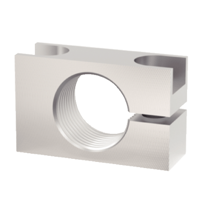 Bride de serrage pour amortisseurs de chocs inox