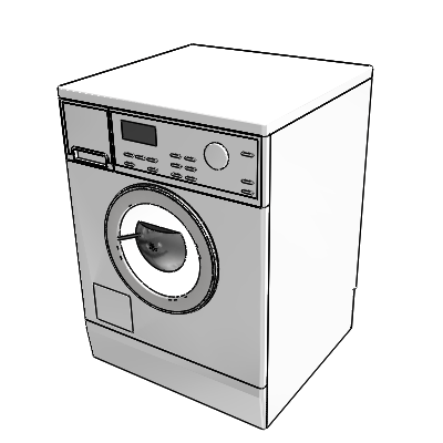 Washer Dryer Wt 2780 Wpm Miele Download 3D CAD models for free