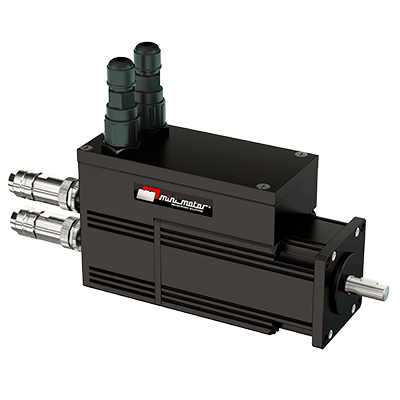 Brushless servomotor with integrated drive (S3 intermittent duty)