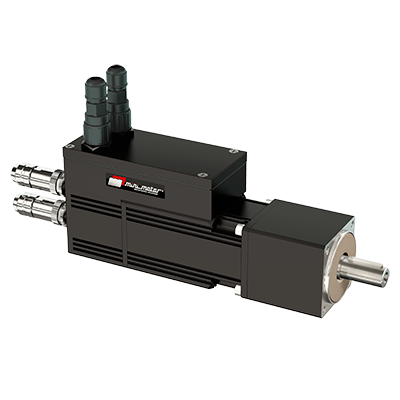 Brushless servomotor with integrated drive and planetary reduction (S3 intermittent duty)