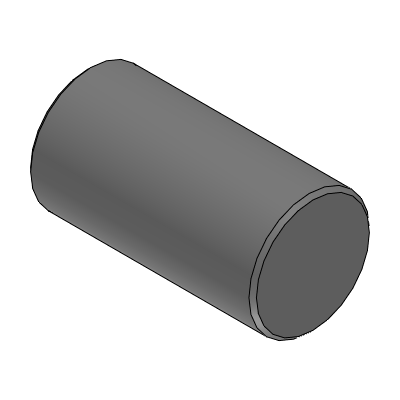 C-VALUE Medium Precision Linear Shafts - One End Tapped