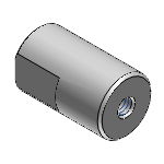C-VALUE Medium Precision Linear Shafts - Both Ends Tapped with Wrench Flats