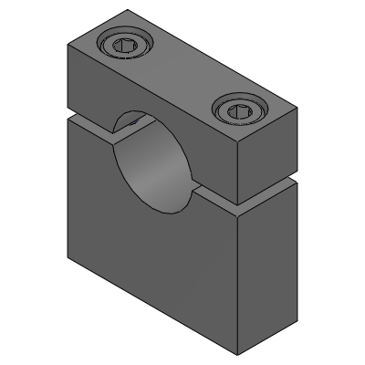 Shaft Supports - Bottom Mount, Split