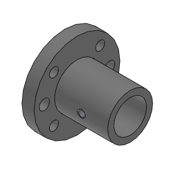 Shaft Supports - Flange Mount - Dowel Hole - Round Flange