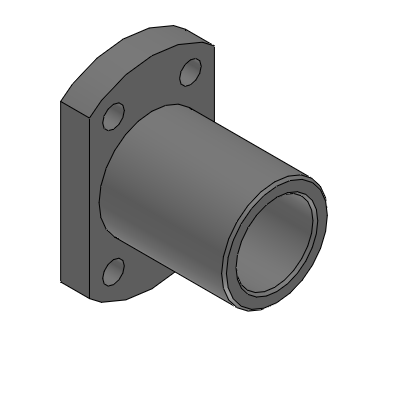 Supporti albero - A staffa - Con attacco terminale - Flangia compatta