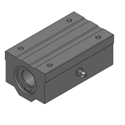 Economy Linear Bushing with Pillow Blocks -Wide Block Double