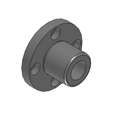 C-VALUE Flanged Linear Bushings - Standard Type - Inlay Single Bushing Length