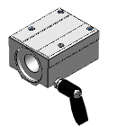 Linear Bushing Housing Units with Clamp Levers - Wide Block Single Type