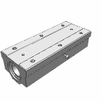 Linear Bushing Housing Unit with Dowel Holes - Wide Block - Long Type