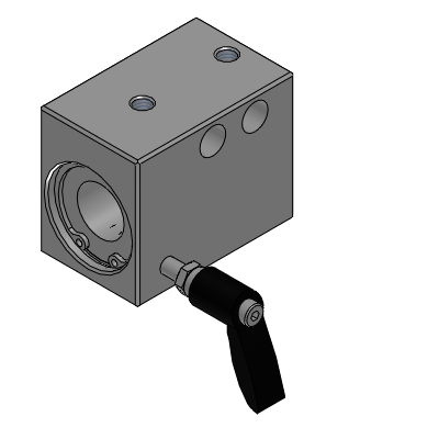 Linear Bushing Pillow Blocks with Clamp Lever - Tall Blocks Single, Right / Left Clamp Lever