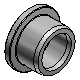 C-VALUE Oil Free Bushings - Copper Alloy, Flanged, Standard