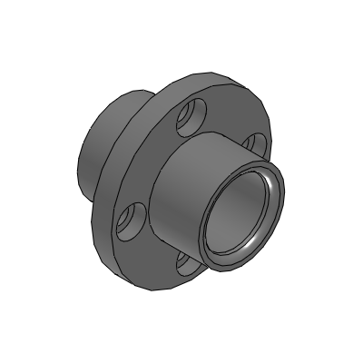 Economy Oil Free Bush - Intermediate Flange Type