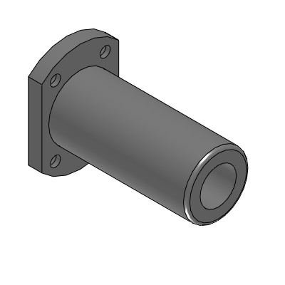 Standard Flanged Oil Free Bushings -Standard Built-in Copper Alloy Bushings Double Compact Flange-