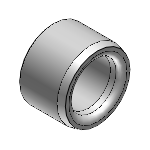 Oil Free Bushings - Copper Alloy, Straight Standard - Inner Diameter G6 Outer Diameter m6 Type