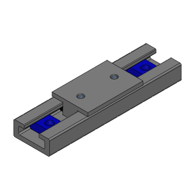 Linear Rails Aluminum / Bearing Type with Stopper