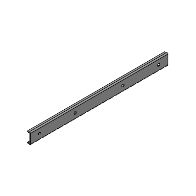 Slide Rails -For Heavy Loads - Three-Step Slide Rails