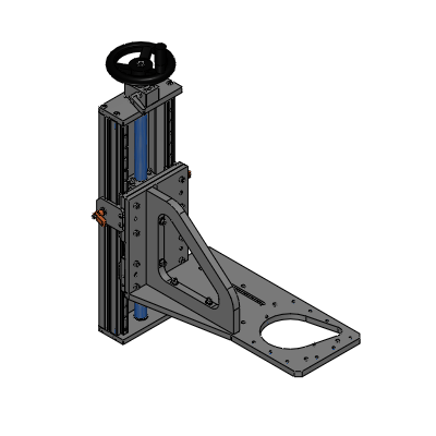 Manually Operated Linear Motion Units - With Laser Marker Attachment PN