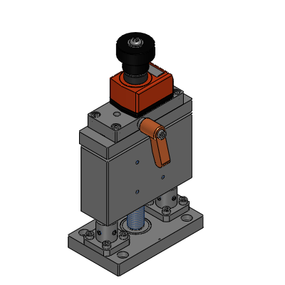 Manually Operated Linear Motion Units -Vertical Type, With Linear Bushings-