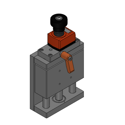 Manually Operated Linear Motion Units -Vertical Type, With Linear Bushings, Backboard-