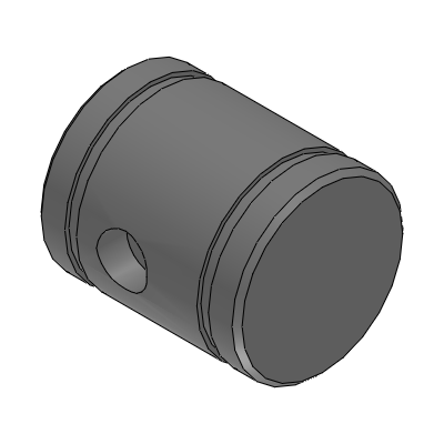 Precision Cleaning Rotary Shafts - Retaining Ring Grooves on Both Ends with Keyway