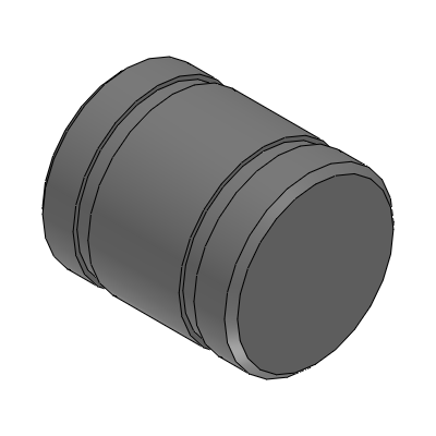 Precision Cleaning Rotary Shafts - Retaining Ring Grooves on Both Ends - Standard