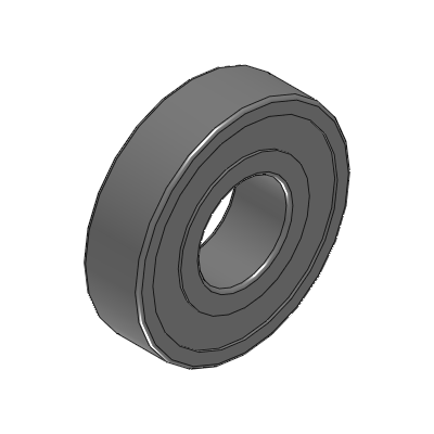 Deep Groove Ball Bearings - Non-Contact Rubber Seal Type with C3 Clearance