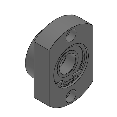 Bearings with Housings - Short Double Bearings, Retained - Compact